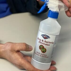 Virus and bacteria eliminator Art of Clean 1