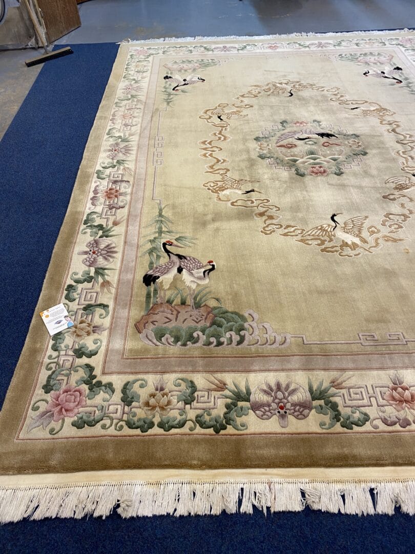 Silk Rug Cleaned at Art of Clean Cambridge UK 5