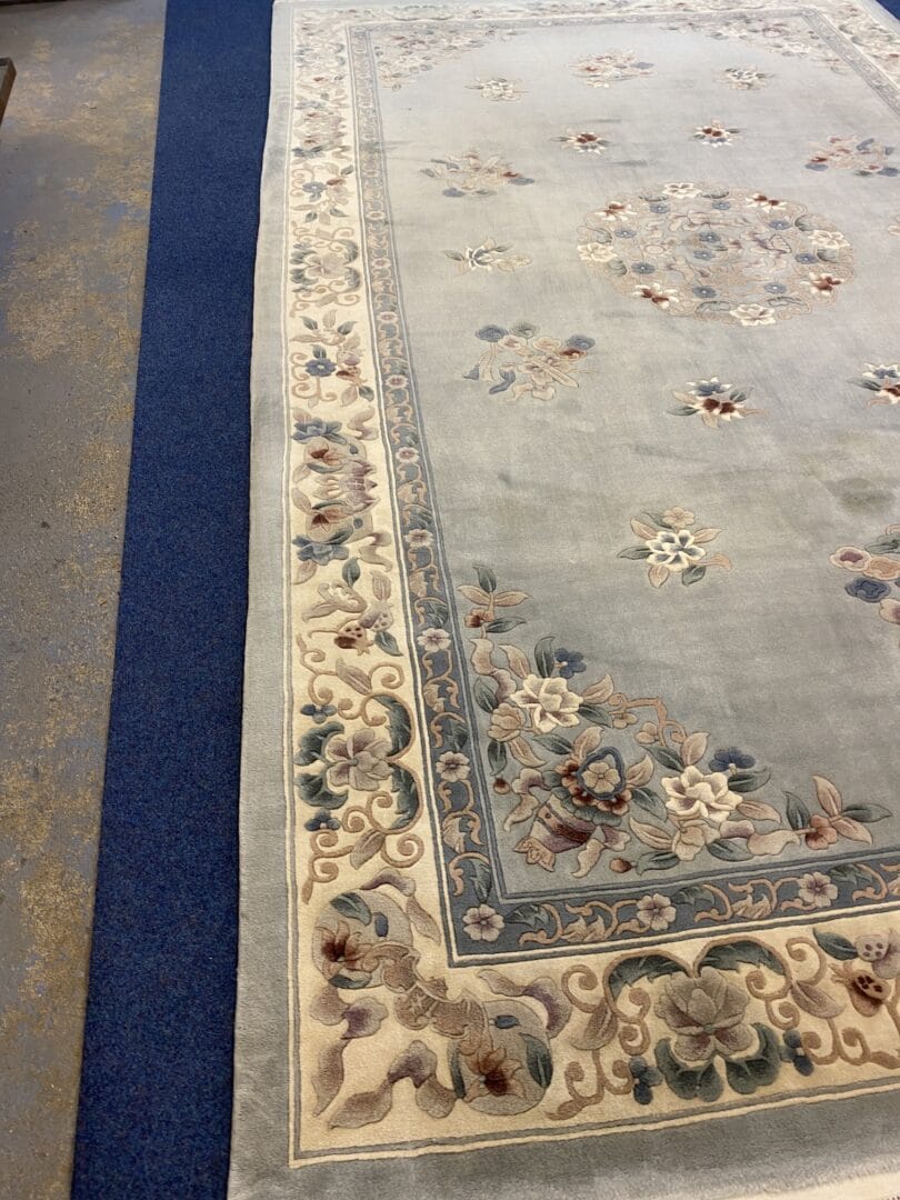 Silk Rug Cleaned at Art of Clean Cambridge UK 6
